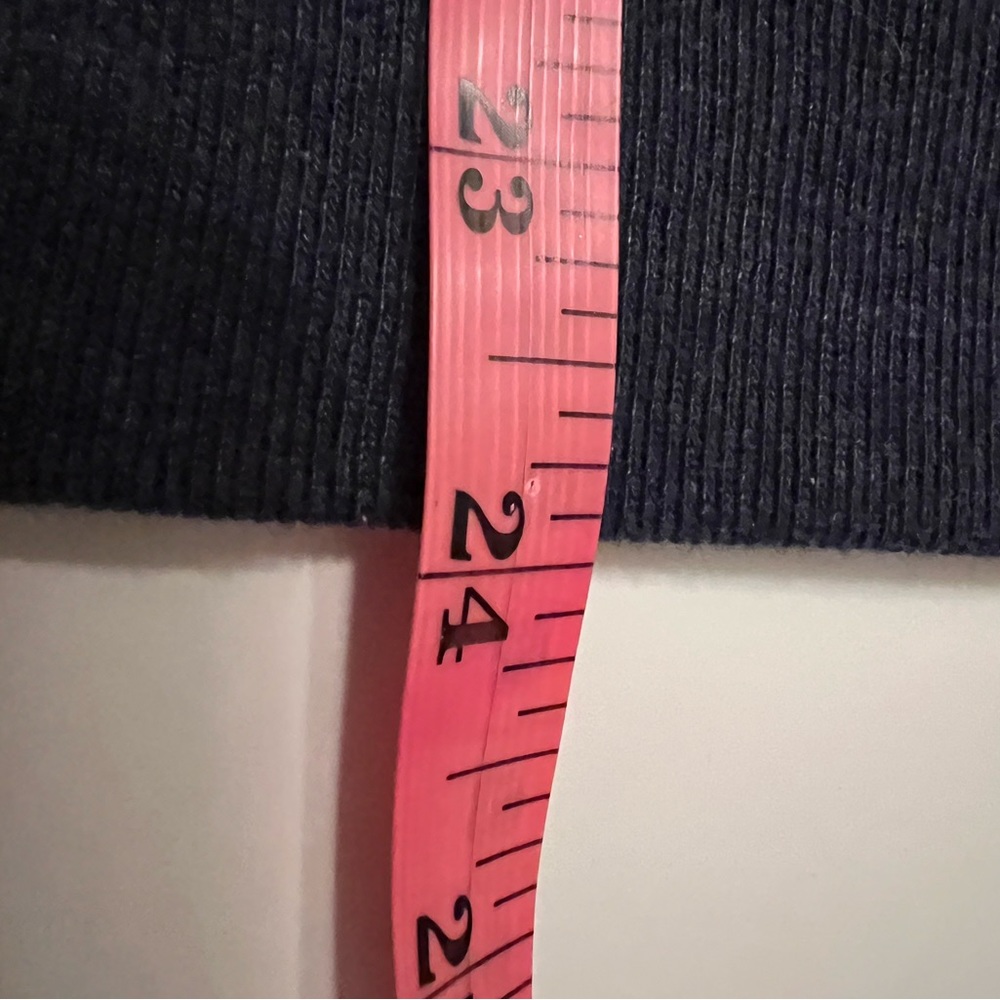 Pink Victoria’s Secret quarter zip pull over size S navy - Picture 9 of 9